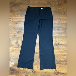 Classiques Entier Black Wool Blend Wide Leg High Waist Dress Pants Size 10